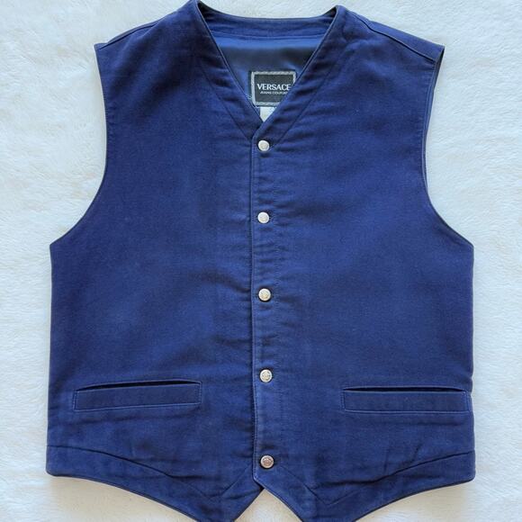 Vintage Versace men’s vest size M Authentic - Picture 1 of 10